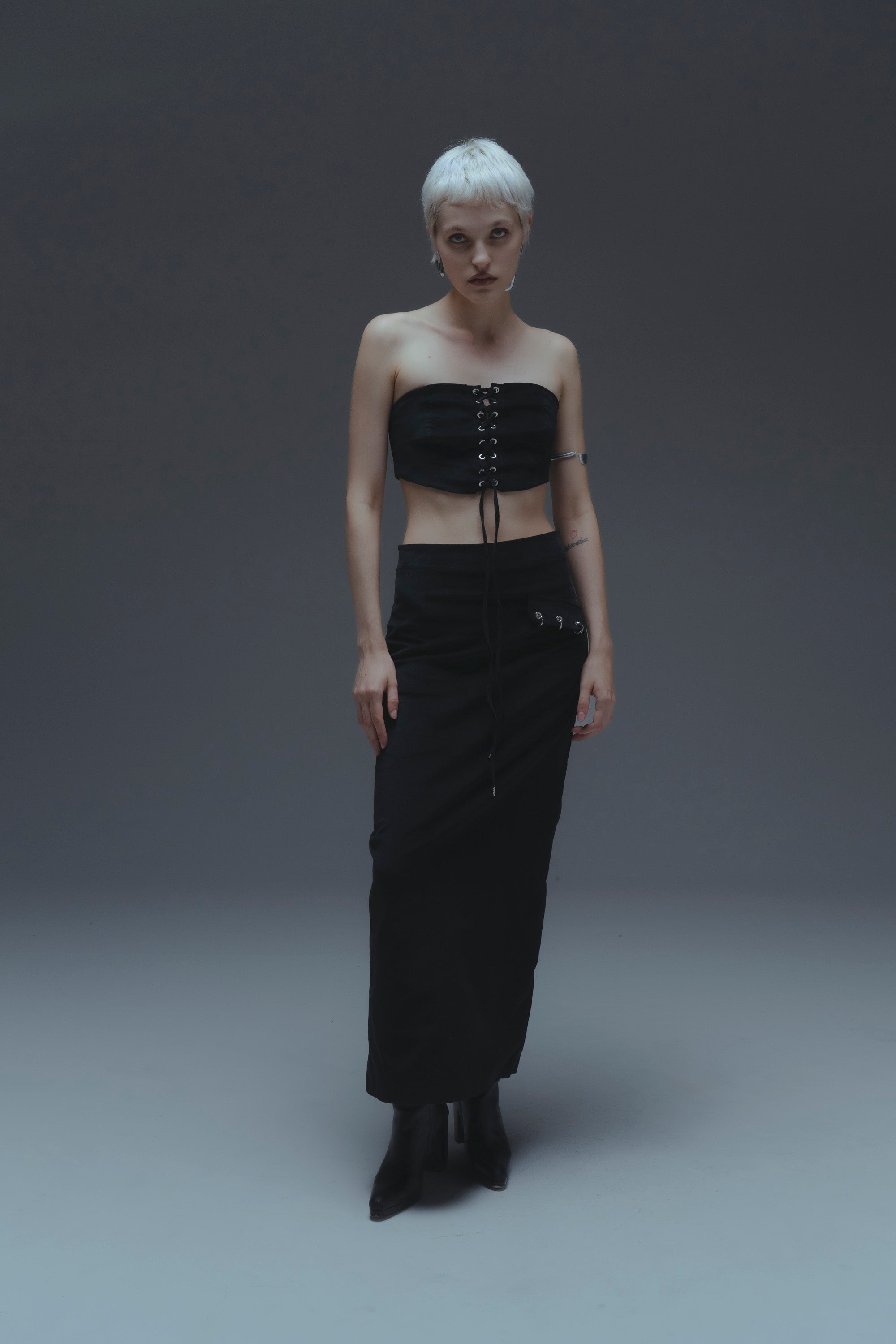 Black Velvet Corset