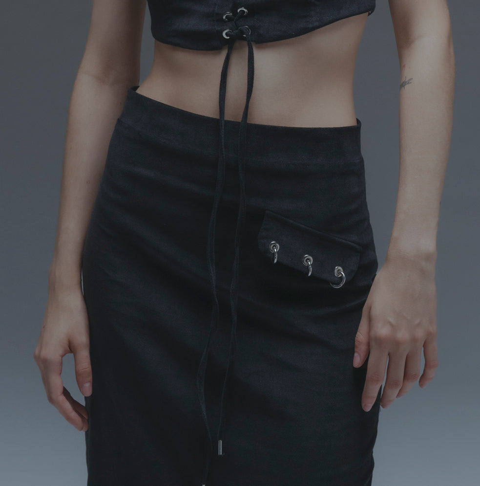 Tailored Crop Skirt